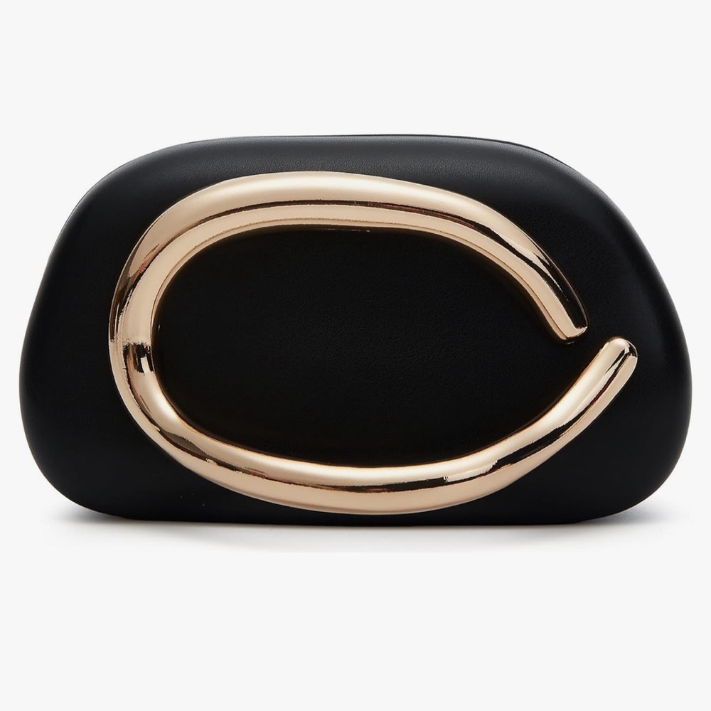 NWOT Black Evening Clutch